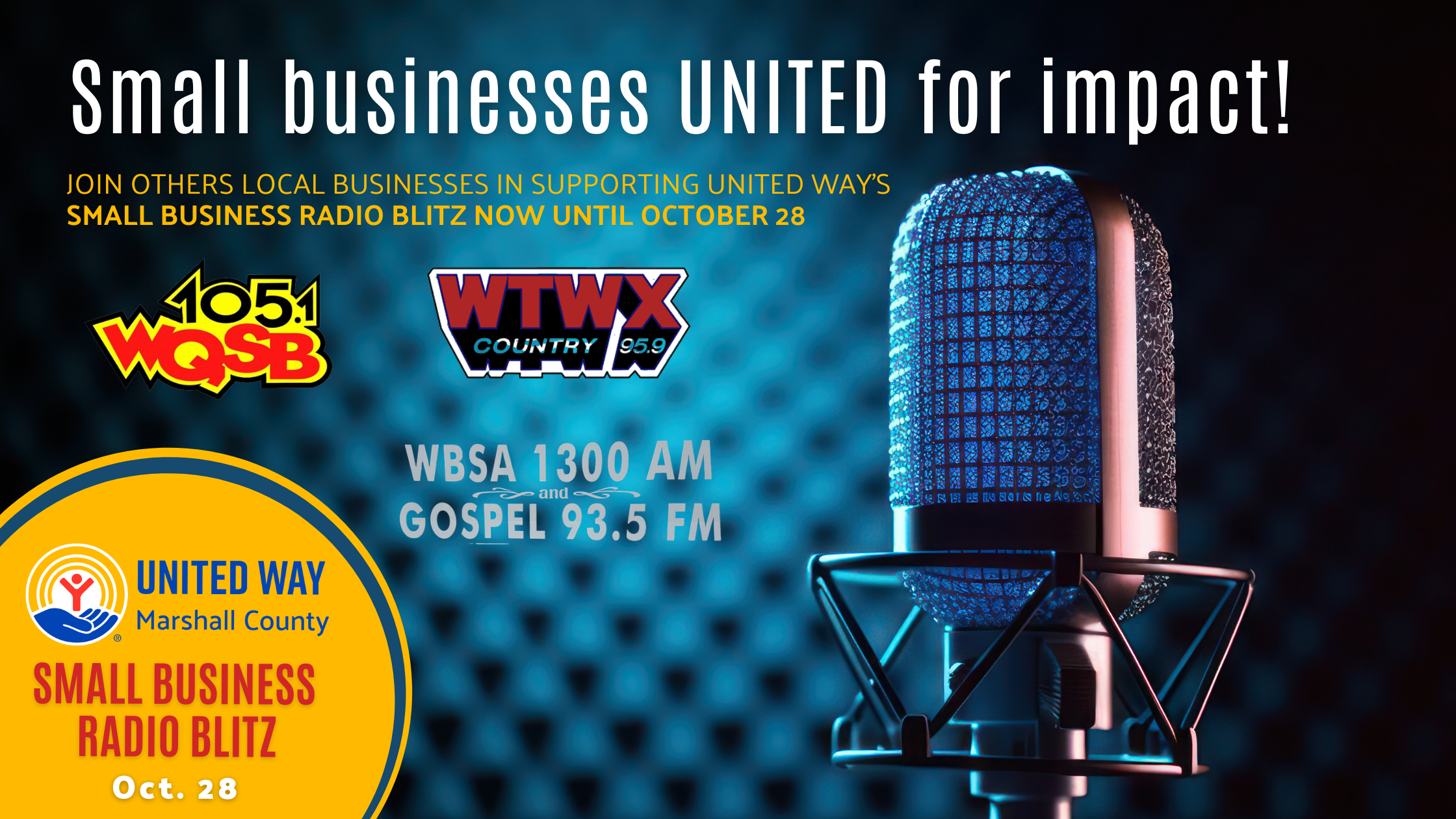 Small Business Radio Blitz Banner